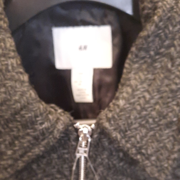 H&M Charcoal Textured Jacket - Picture 5 of 16